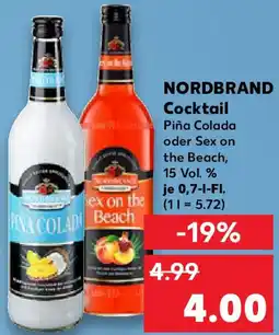 Kaufland NORDBRAND Cocktail Angebot