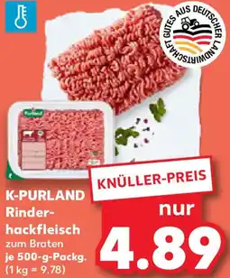 Kaufland K-PURLAND Rinderhackfleisch Angebot