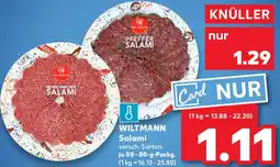 Kaufland WILTMANN Salami Angebot
