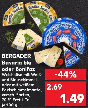 Kaufland BERGADER Bavaria blu oder Bonifaz Angebot