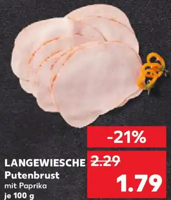 Kaufland LANGEWIESCHE Putenbrust Angebot