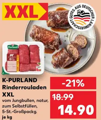 Kaufland K-PURLAND Rinderrouladen XXL Angebot
