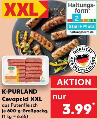 Kaufland K-PURLAND Cevapcici XXL Angebot