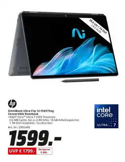 MediaMarkt Hp omnibook ultra flip 14-fh0375ng convertible notebook Angebot