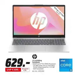 MediaMarkt Hp 17-cn3358ng notebook Angebot