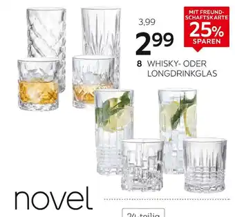 XXXLutz Novel glas-serie „cubetti“, „diamond“, „stella“ oder „dingle“, whiskyglas Angebot
