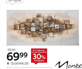 XXXLutz Monée ölgemälde „abstrakt“ Angebot