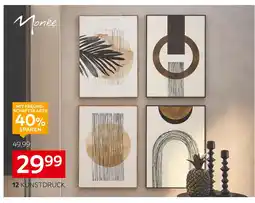 XXXLutz Monée kunstdruck auf leinwand „abstrakt“ Angebot