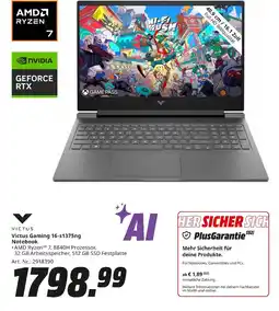 MediaMarkt Victus gaming 16-s1375ng notebook Angebot