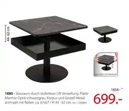 Zurbrüggen Stufenloser lift tisch Angebot