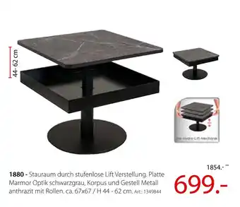 Zurbrüggen Stufenloser lift tisch Angebot