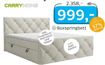 XXXLutz Carryhome boxspringbett Angebot