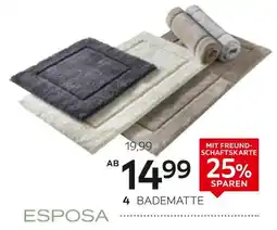 XXXLutz Esposa badematte „fantano“ Angebot