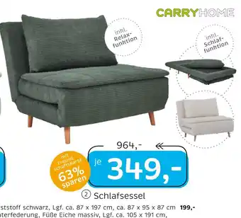 XXXLutz Carryhome schlafsessel Angebot