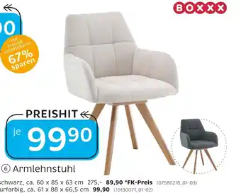 XXXLutz Boxxx armlehnstuhl Angebot