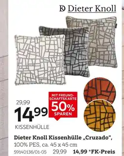 XXXLutz Dieter knoll kissenhülle „cruzado“ Angebot