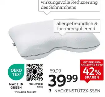 XXXLutz Sleeptex nackenstützkissen „manaus“ Angebot