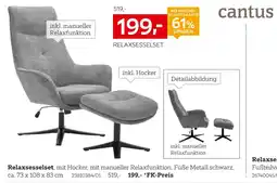 XXXLutz Cantus relaxsesselset Angebot