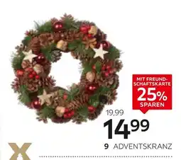 XXXLutz X-mas adventskranz Angebot