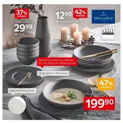 XXXLutz Villeroy & boch tafel-service manufacture rock Angebot