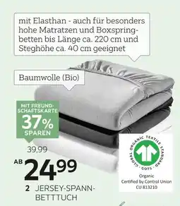 XXXLutz Bio:vio jersey-spannbetttuch „florentano“ Angebot
