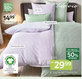 XXXLutz Bio:vio satin-bettwäsche-garnitur „walle Angebot
