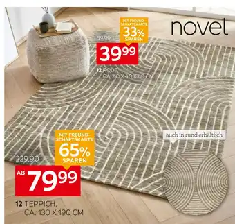 XXXLutz Novel teppich „circular“ Angebot