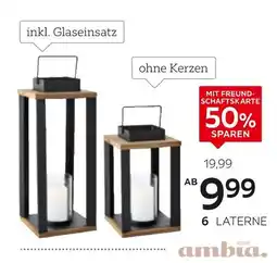XXXLutz Ambia home laterne ca. 18 x 18 x 30 cm Angebot