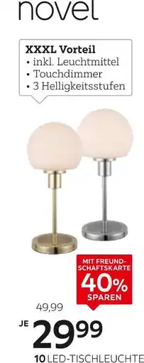 XXXLutz Novel led-tischleuchte Angebot