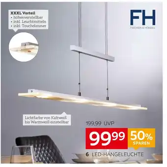 XXXLutz Fischer & honsel led-hängeleuchte Angebot