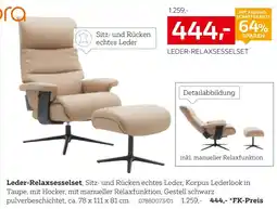 XXXLutz Xora leder-relaxsesselset Angebot
