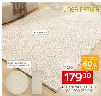 XXXLutz Linea natura handwebteppich „tromso“ Angebot