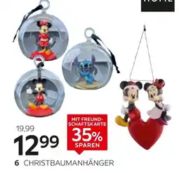 XXXLutz Disney home christbaumanhänger „mickey und minnie“ Angebot