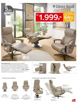 XXXLutz Dieter knoll leder-relaxsessel Angebot
