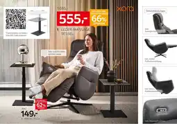 XXXLutz Xora leder-massagesessel Angebot