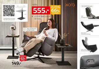 XXXLutz Xora leder-massagesessel Angebot