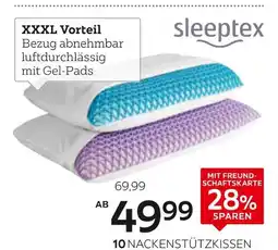 XXXLutz Sleeptex nackenstützkissen „cartino“ Angebot