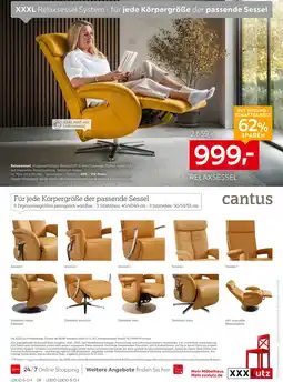 XXXLutz Relaxsessel Angebot