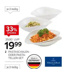 XXXLutz Villeroy & boch pastaschalen- oder pasta-teller-set Angebot