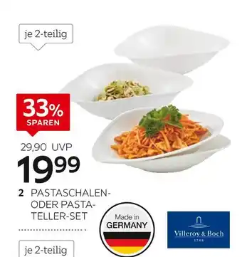 XXXLutz Villeroy & boch pastaschalen- oder pasta-teller-set Angebot
