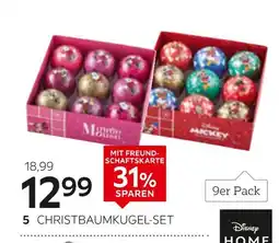 XXXLutz Disney home christbaumkugel-set „mickey“ oder „minnie“ Angebot