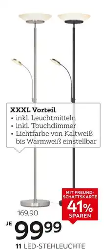 XXXLutz Novel led-stehleuchte Angebot
