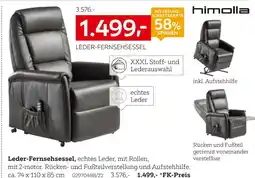 XXXLutz Himolla leder-fernsehsessel Angebot