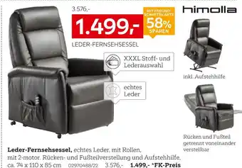 XXXLutz Himolla leder-fernsehsessel Angebot