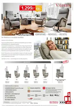 XXXLutz Valdera relaxsessel Angebot