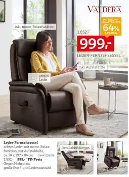 XXXLutz Leder-fernsehsessel Angebot