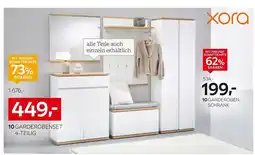 XXXLutz Xora garderobenset 4-teilig Angebot