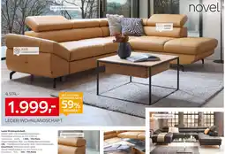 XXXLutz Novel leder-wohnlandschaft Angebot