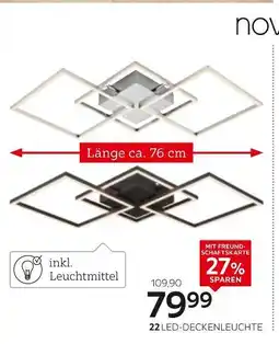 XXXLutz Novel led-deckenleuchte Angebot