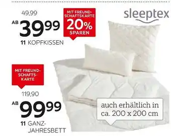 XXXLutz Sleeptex ganzjahresbett Angebot